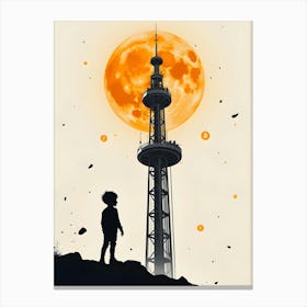 Tower Of The Moon Canvas Print