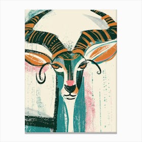 Antelope 19 Canvas Print