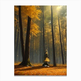 Autumn Forest 71 Canvas Print