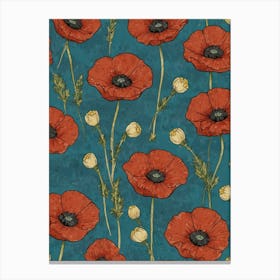 Poppies Canvas Print