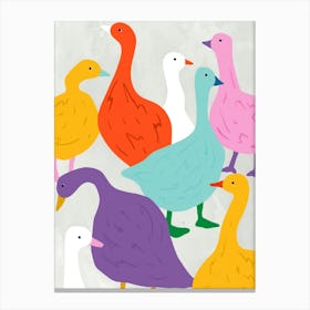 Duck Around & Find Out Canvas Print