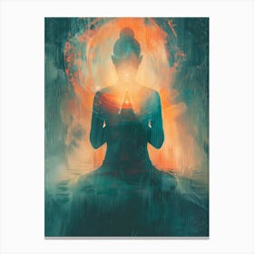 Buddha Meditation Canvas Print