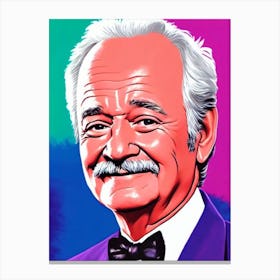 Bill Murray Pop Movies Art Movies Canvas Print