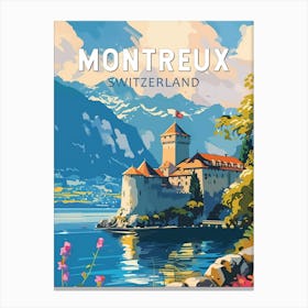 Montreux Switzerland Canvas Print