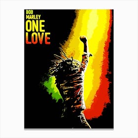 One Love By Bob Marley 1 Canvas Print