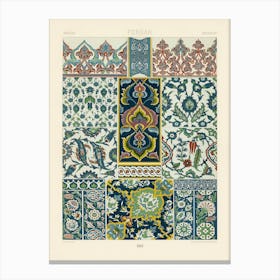 18th Century Pattern, Albert Racine 2 Canvas Print