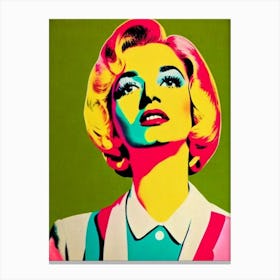 Helen Hayes Colourful Pop Movies Art Movies Canvas Print