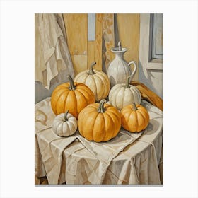 Pumpkins no2 Canvas Print