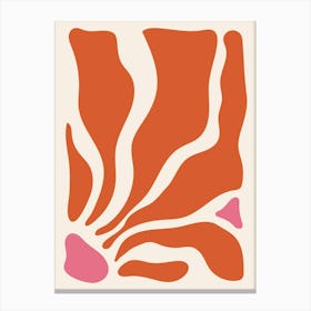 Orange And Pink Canvas Print