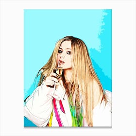 Avril Lavigne 5 Canvas Print