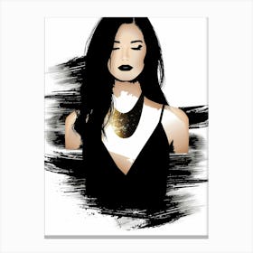 Asian Woman 19 Canvas Print