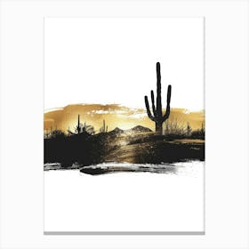 Saguaro Cactus 5 Canvas Print