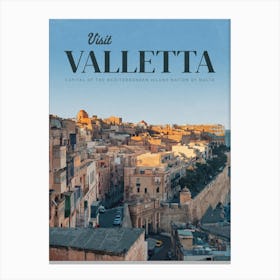 Valleta Canvas Print