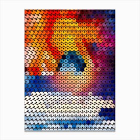 Abstract Geometric (10) 1 Canvas Print