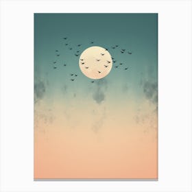 Birds In The Sky 3 Canvas Print