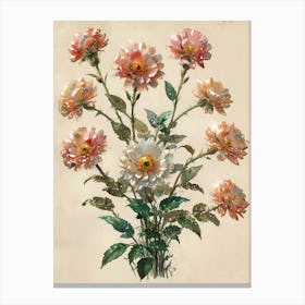 Chrysanthemums Canvas Print