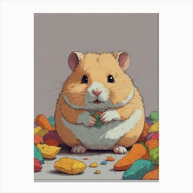 Hamster Canvas Print