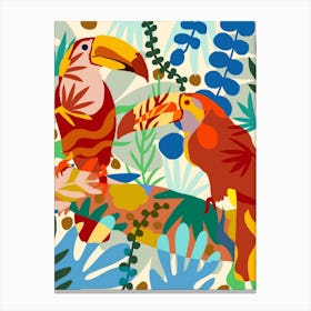 Toucan Of My Love Canvas Print