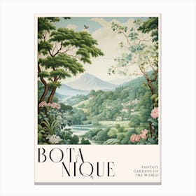 Botanique Fantasy Gardens Of The World 57 Canvas Print