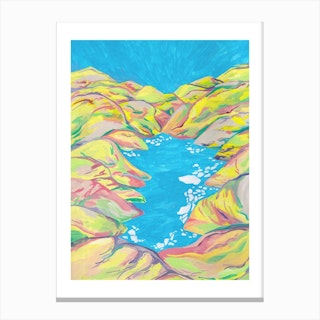 Maria'S Mountain Canvas Print