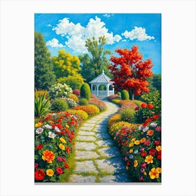 Garden Path 11 Canvas Print