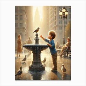 Fountain Of Youth Canvas Print