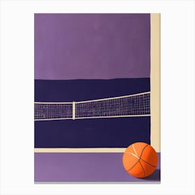 'Basketball Net' Canvas Print