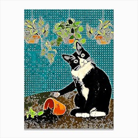 Art Cat 2 Canvas Print