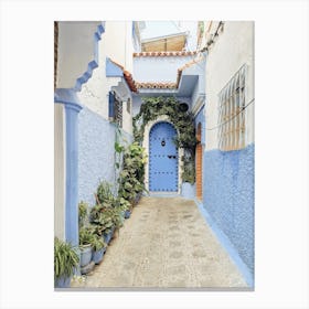 Moroccan Front Door Canvas Print
