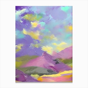 Purple Pink Skies Canvas Print