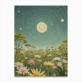 Cosmic Meadow Canvas Print