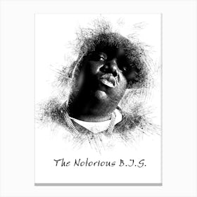 The Notorious B.I.G. Canvas Print