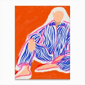 Pyjama Love Canvas Print