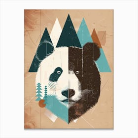 Panda Bear Canvas Art Canvas Print