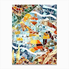 Mosaic Art 16 Canvas Print