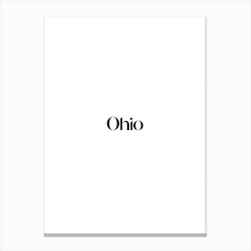 Ohio. Canvas Print