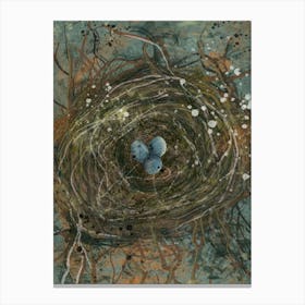 Robin'S Nest Canvas Print