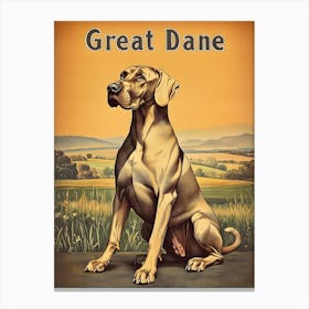 Great Dane Canvas Print