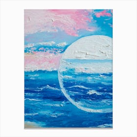 Full Moon In The Sky Canvas Print