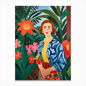 Flora And Fauna Canvas Print