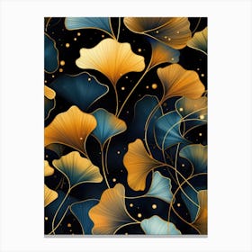 Ginko Leaves 1 Canvas Print