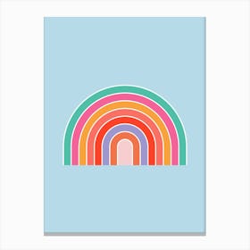 Colorful Rainbow 1 Canvas Print