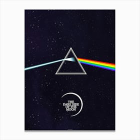 THE DARK SIDE OF THE MOON Canvas Print