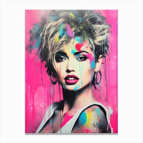 Miley Cyrus (2) Canvas Print