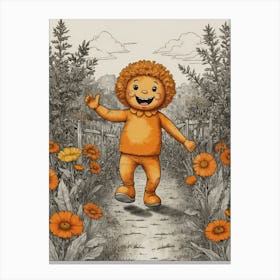 Lion, The Witch And The Wardrobe Canvas Print