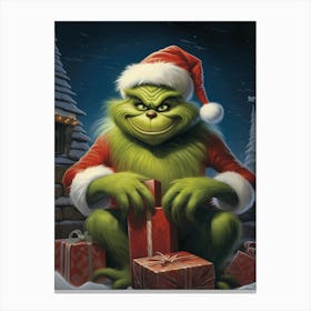 How The Grinch Stole Christmas 9 Canvas Print