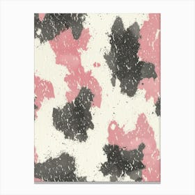 Pink Splatters 1 Canvas Print