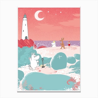 The Moomin Collection Treasure Hunt Canvas Print