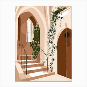 Church Interior Canvas Print