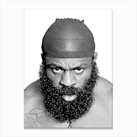 Kimbo Slice Kevin Ferguson Boxer Canvas Print